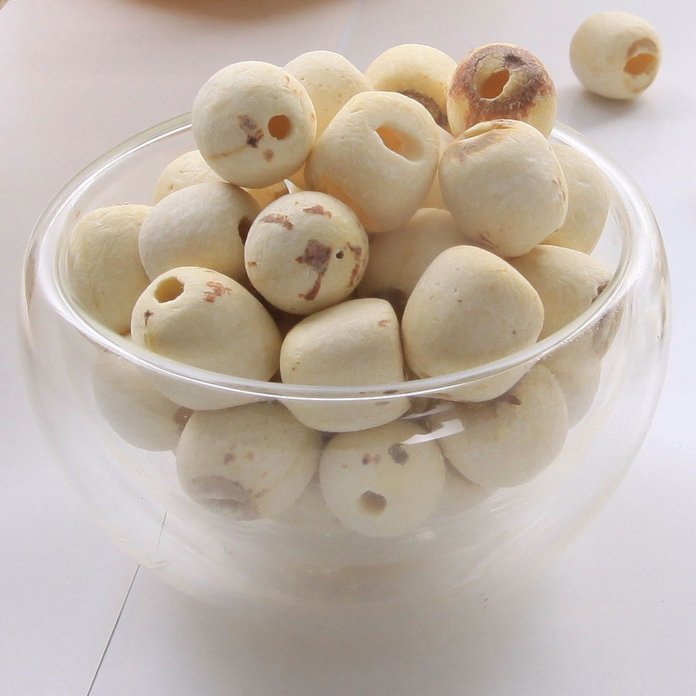 Prepared-to-Eat Cooked Lotus Seeds - Chinese language Lianzi Snack