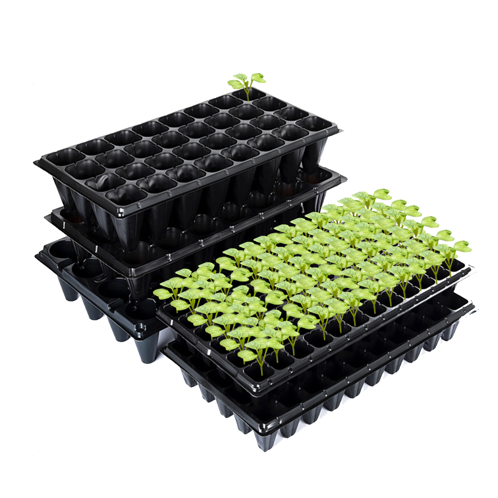 Simple-to-Use Plastic Seedling Tray for Germinating Vegetable Seeds